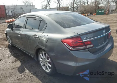 2013 Honda Civic Lx из США, поврежденный, VIN 19XFB2F54DE202047